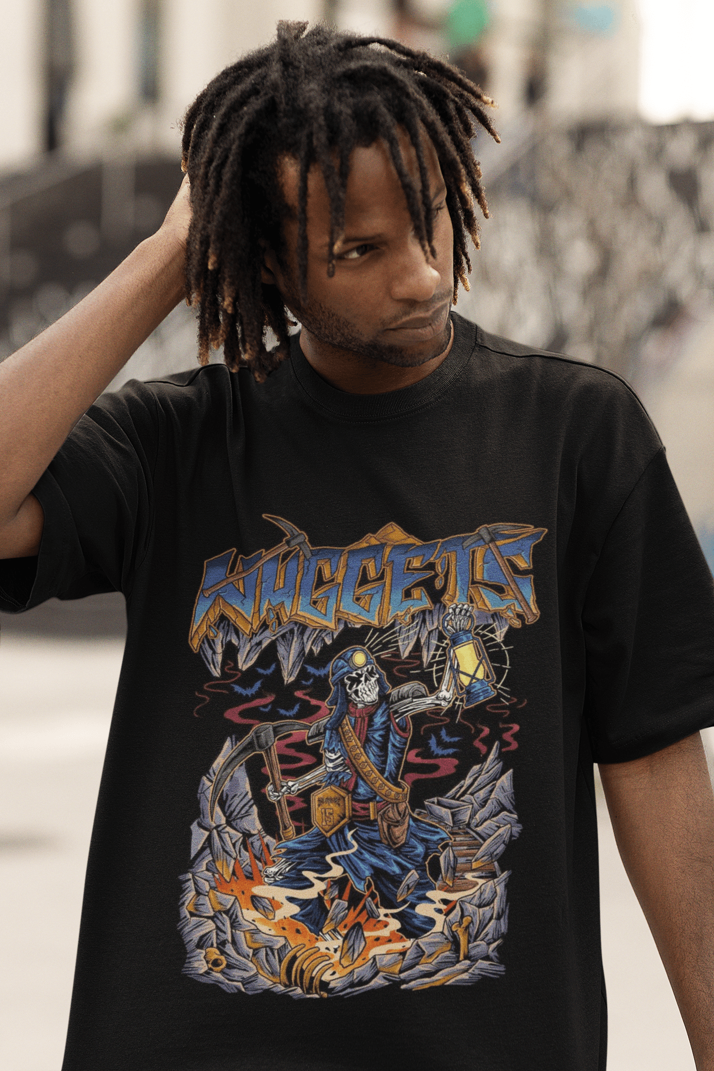 NUGGETS OVERSIZED T-SHIRT.