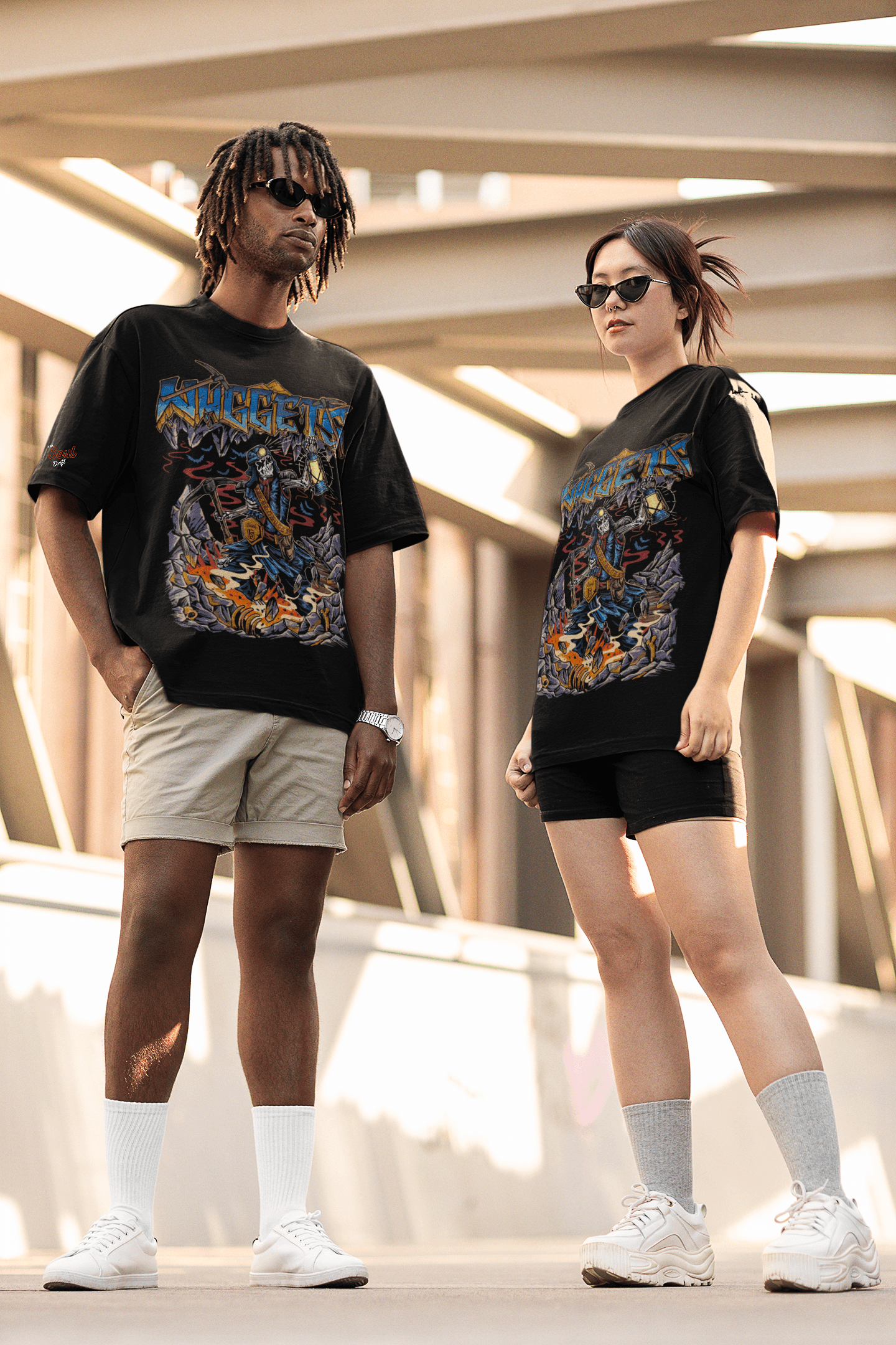 NUGGETS OVERSIZED T-SHIRT.